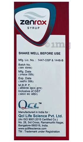 Zenrax Syrup image