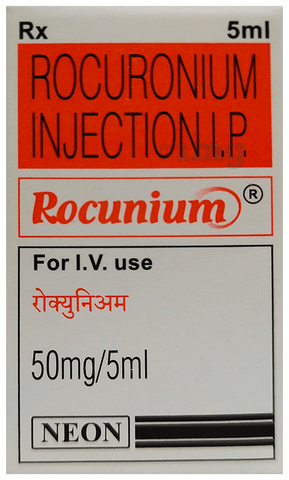Rocunium 50mg Injection image Rocunium 50mg Injection image