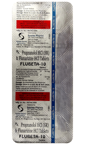 Flubeta 10 Tablet SR image