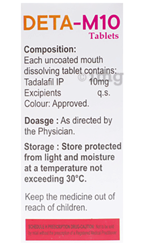 Deta-M 10 Tablet MD image