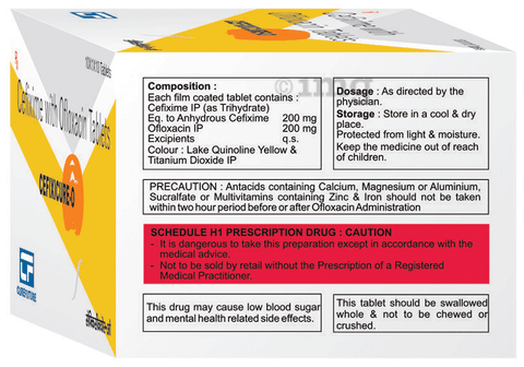 Cefixicure-O Tablet