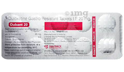 Dubant 20 Tablet image Dubant 20 Tablet image