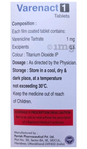 Varenact 1 Tablet image Varenact 1 Tablet image