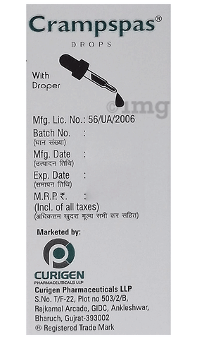 Crampspas Oral Drops image Crampspas Oral Drops image