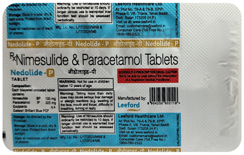 Nedolide-P Tablet image