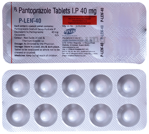 P-Len 40 Tablet image P-Len 40 Tablet image