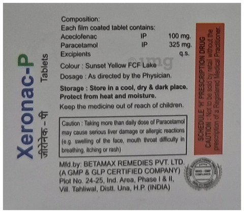 Xeronac-P Tablet