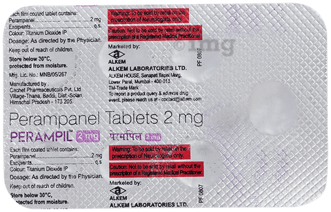 Perampil 2mg Tablet image