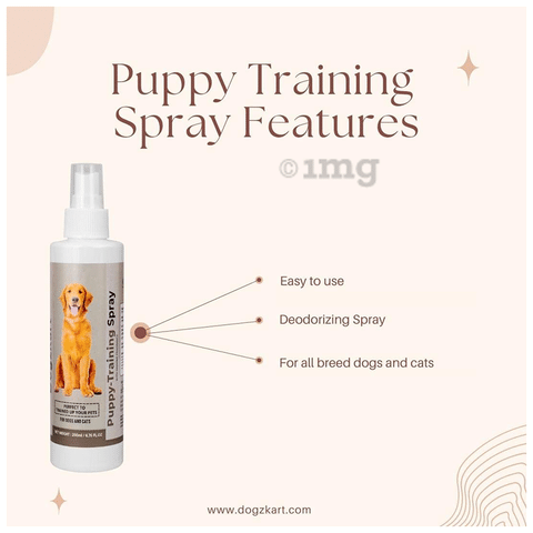 Dogzkart Puppy Training Spray Buy bottle of 200.0 ml Liquid at
