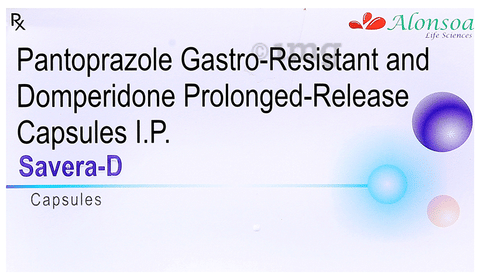 Savera-D 30mg/40mg Capsule PR image