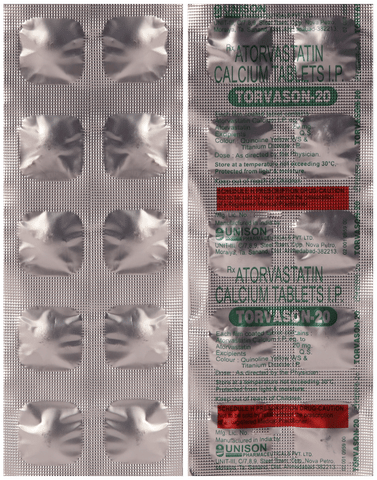 Torvason 20mg Tablet 1
