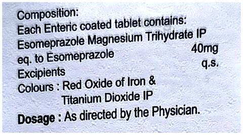 Eswin 40 Tablet image Eswin 40 Tablet image