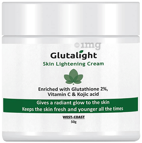 rm glutathione Glutalight Skin Lightening Cream: Buy jar of 50.0 gm Cream at best price in  India
