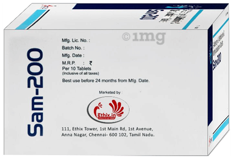 Dr. Ethix's Sam-200 Tablet (10 Each) image Dr. Ethix's Sam-200 Tablet (10 Each) image