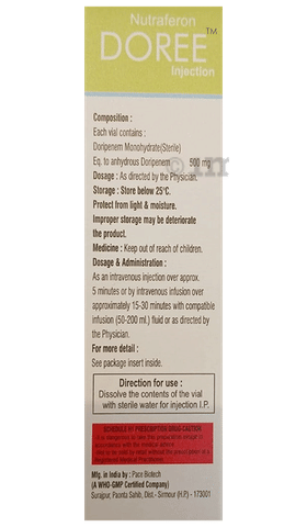 Nutraferon Doree Injection image