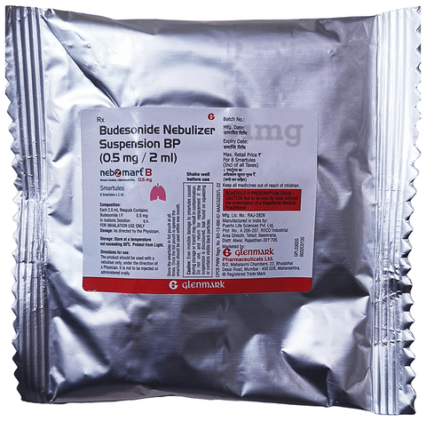 Buy Nebzmart B 0.5mg Smartules (2ml Each) Online: View Uses, Side ...