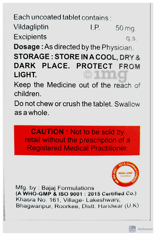 Glipystar 50 Tablet