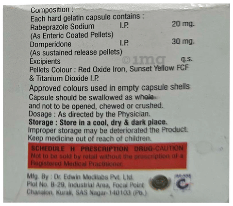 Rerab DSR 30mg/20mg Capsule image Rerab DSR 30mg/20mg Capsule image