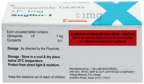 Suglim 1 Tablet image