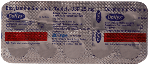 Donyx 25mg Tablet image