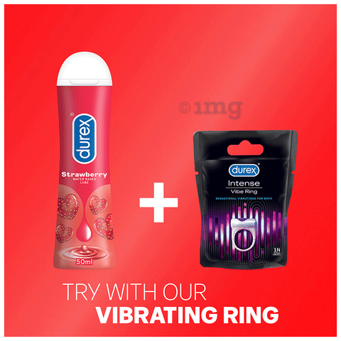 Durex Water-Based Lube | Strawberry Gel: Buy bottle of 50.0 ml Gel at  𝗯𝗲𝘀𝘁 𝗽𝗿𝗶𝗰𝗲 in India
