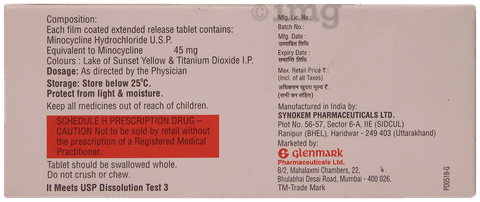 Minym 45mg Tablet ER image