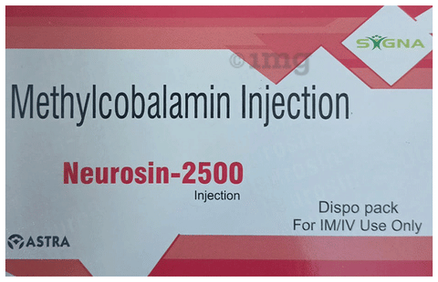 Buy Neurosin 2500 Injection Online: View Uses, Side Effects, Price,  Substitutes | 1mg
