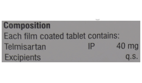 Telmitez 40 Tablet image Telmitez 40 Tablet image