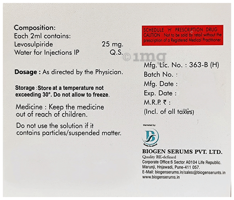 Levosulf Injection image
