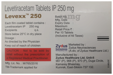 Levexx 250 Tablet image