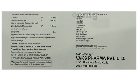 Mitocal-CT Softgel Capsule image