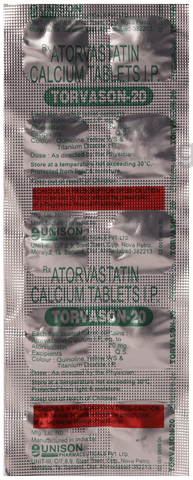 Torvason 20mg Tablet image