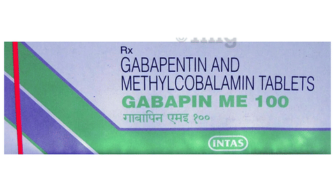 Gabapin ME 100 Tablet image Gabapin ME 100 Tablet image