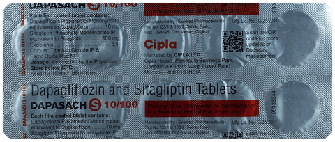 Dapasach S 10mg/100mg Tablet image