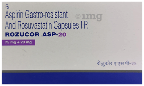 Rozucor ASP 20mg/75mg Capsule image