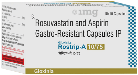 Rostrip-A 10/75 Capsule image Rostrip-A 10/75 Capsule image
