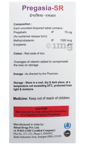Pregasia-SR Tablet image