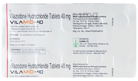 Vilamid 40 Tablet image