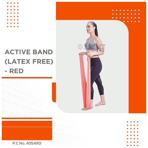 Vissco Active Band Physical Resistance Band for Exercise, Workouts