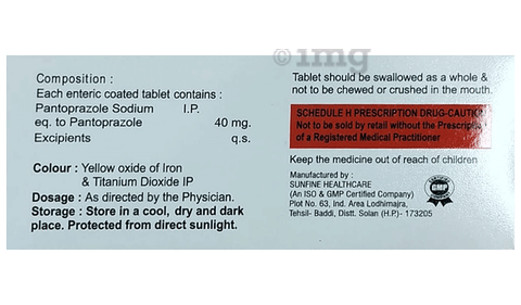 Pantograce 40 Tablet image