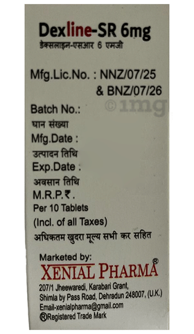 Dexline-SR 6mg Tablet image