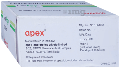 Levapp 5mg Tablet image