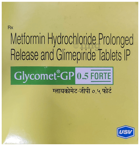 Glycomet-GP 0.5 Forte Tablet PR