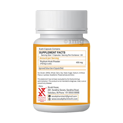 Pharmtech Psyllium Husk Capsule image Pharmtech Psyllium Husk Capsule image