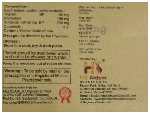 Swaftozyme Tablet image