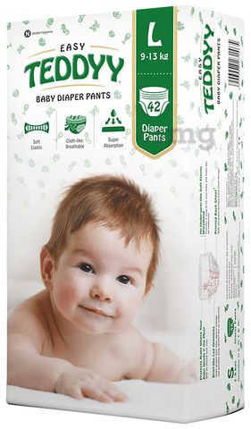 Buy TEDDYY Baby Easy Diapers Pants Medium 54 Counts Online at Low Prices in  India  Amazonin