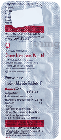Dinace 2.5 Tablet image Dinace 2.5 Tablet image