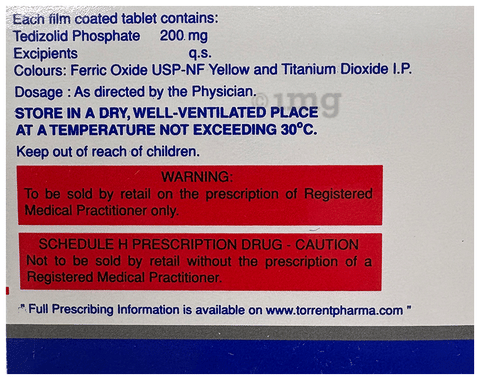 Tedirex 200 Tablet image