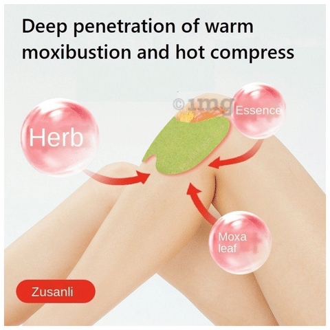 Agarwals Warming Herbal Plaster Knee Patch (10 Each) image Agarwals Warming Herbal Plaster Knee Patch (10 Each) image