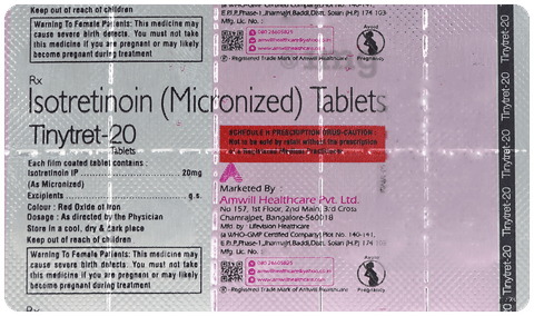 Tinytret 20mg Tablet image